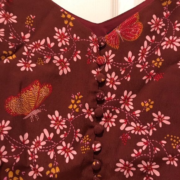 NWT Madewell Button-Down Cami Top Sz 12 - Picture 4 of 8